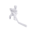 Rod Hockey Player with Plastic Rod attachment, White